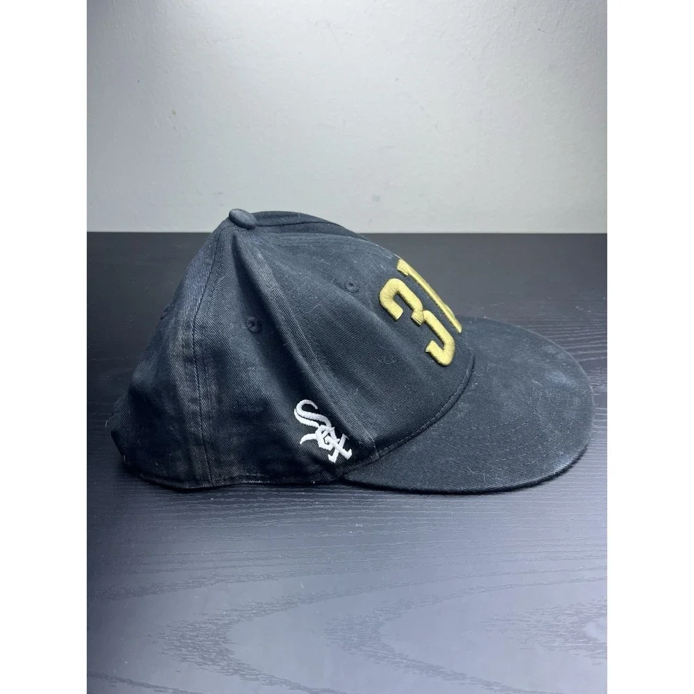 312 White Sox Black Baseball Cap Chicago Sox Hat Snapback